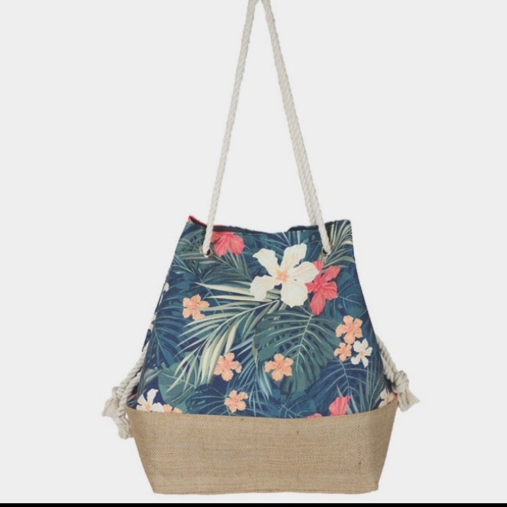 LAST Tropical floral bag🌴🌺